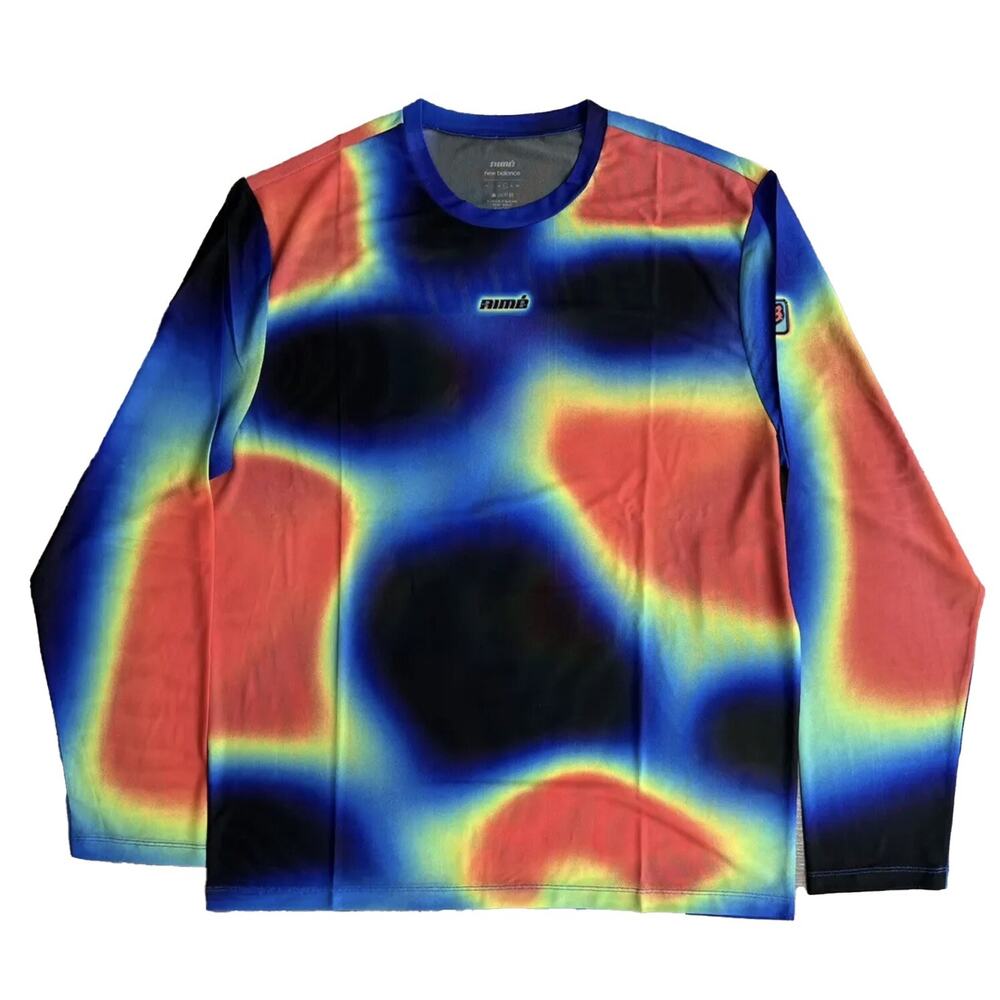 Aime Leon Dore ALD / New Balance Thermal Print Long-Sleeve Mesh Tee